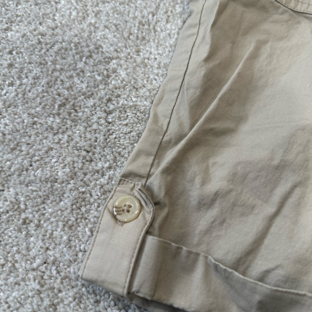 Three Seasons Maternity Beige Shorts - Picture 2 of 6
